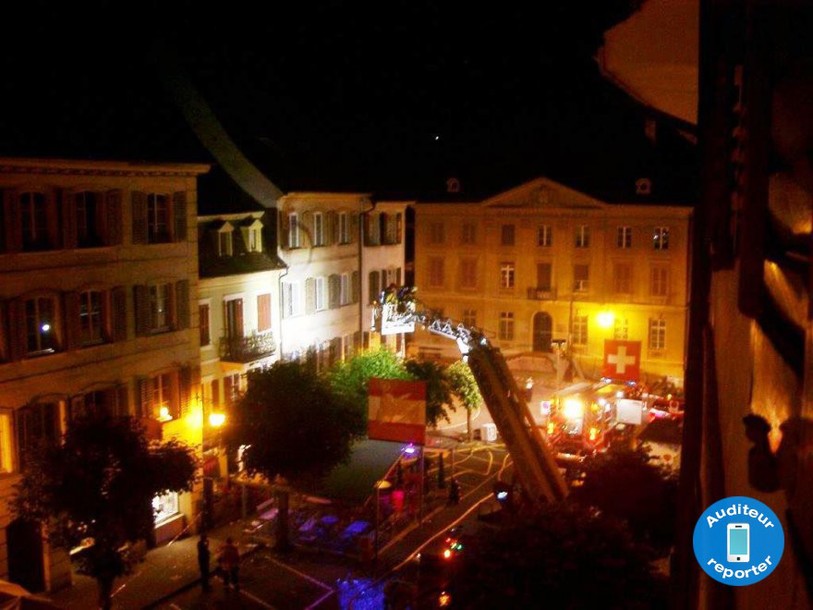 Incendie Porrentruy