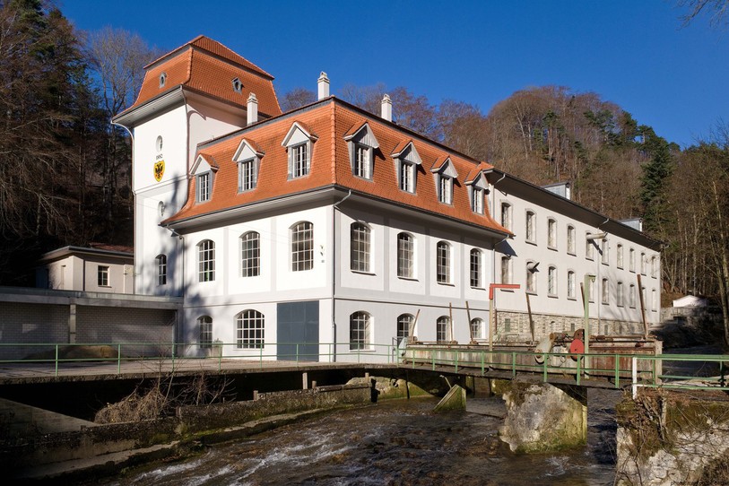 L'ancienne fabrique de pâte à papier à Rondchâtel (photo: canton de Berne)