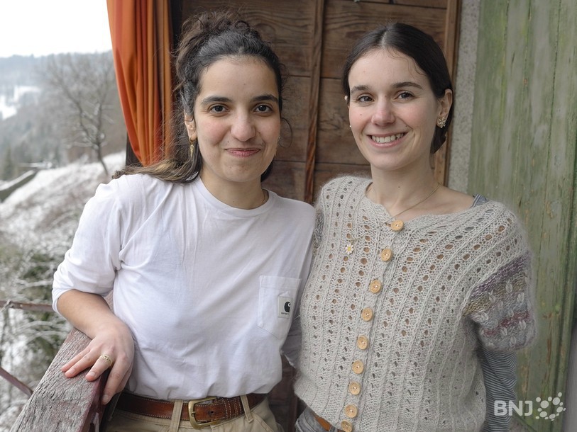 Juliette et Eva Colomb