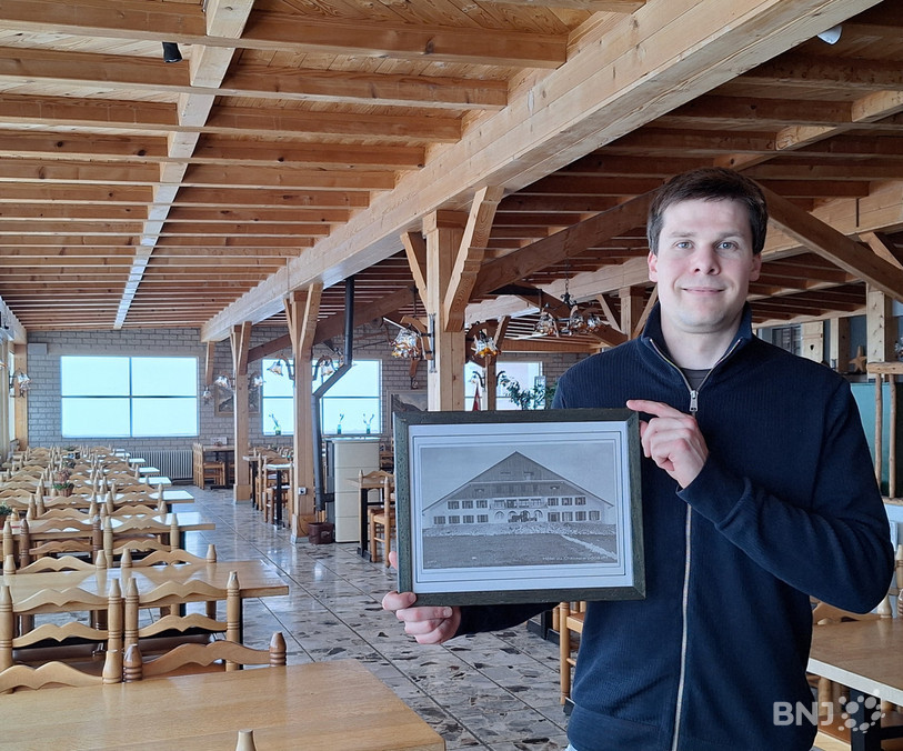 Elias Vogt, propriétaire de l'hôtel-restaurant Chasseral, a dévoilé le programme des festivités pour les 100 ans de l'établissement.