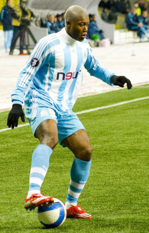 Djibril Cissé lorsqu'il jouait à Marseille. (photo : LDD)