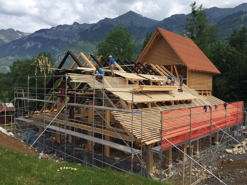 La reconstruction de la briqueterie (photo: Ballenberg)