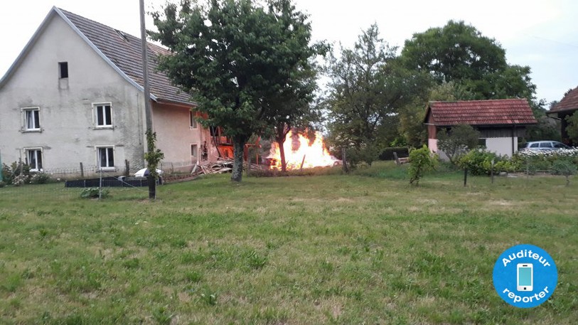  Incendie à Coeuve