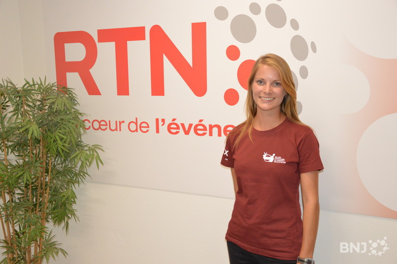 Charlène Contesse, membre de la Jeunesse viticole neuchâteloise