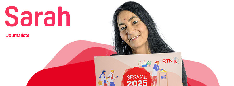 Sarah, Journaliste
