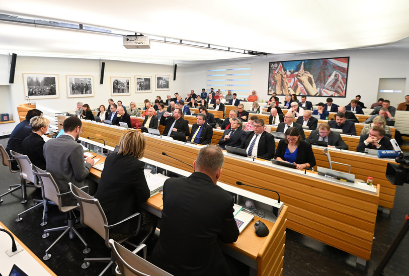Les débats ont duré presque trois heures mercredi au Parlement. (Photo : Georges Henz/archives).