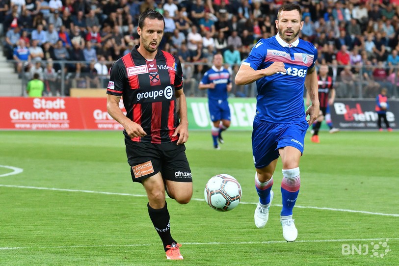 L'homme fort actuel de Neuchâtel Xamax FCS, Raphaël Nuzzolo, poursuit sur sa lancé de 2016 et a déjà marqué deux buts en ce début d'année. (photo : archives)