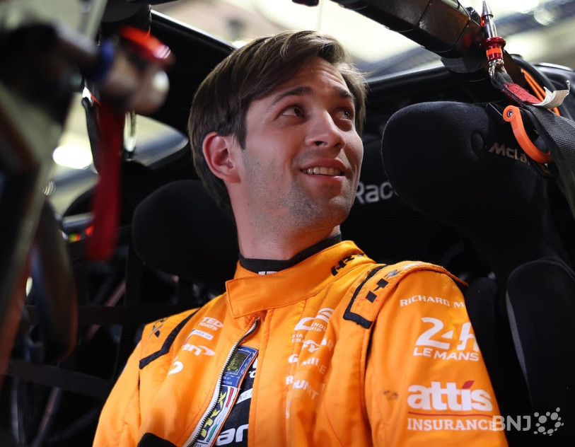 Grégoire Saucy va s'attaquer à nouveau aux 24 heures du Mans ce week-end. (Photo : McLaren Racing)
