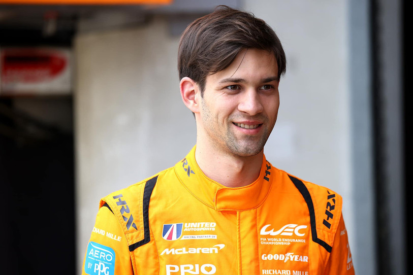 Grégoire Saucy s'offre un premier podium en Championnat du monde d'endurance. (Photo : archives United Autosports)