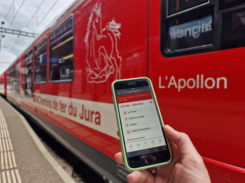 Le Jura-Pass est passé en version digitale en 2023. (Photo : Jura Tourisme).