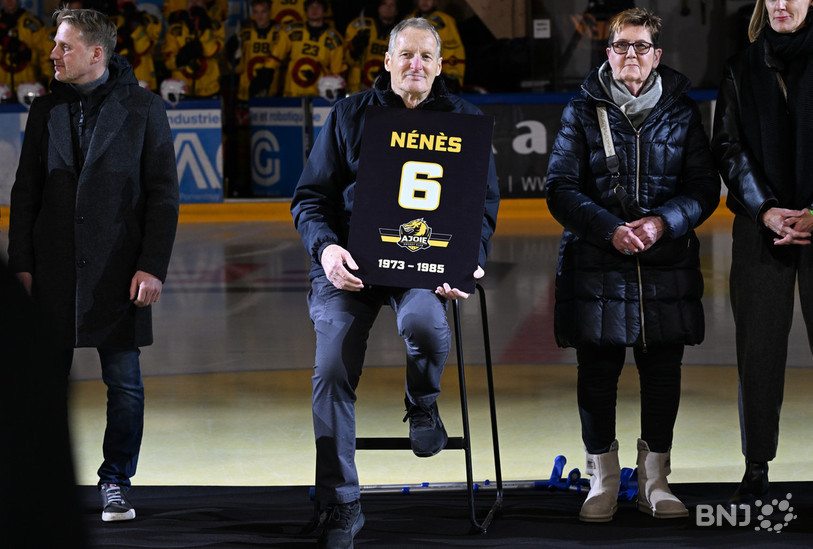 Nénès Aubry, une légende du HC Ajoie. (Photo: Georges Henz)