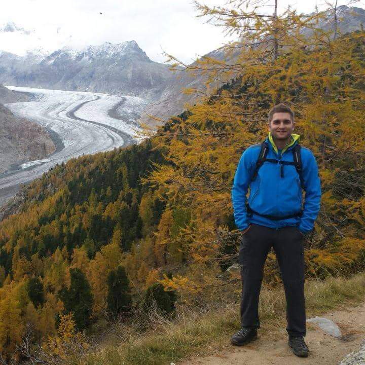 Arnaud Champion dans l'une de ses excursion (image: Arnaud Champion)