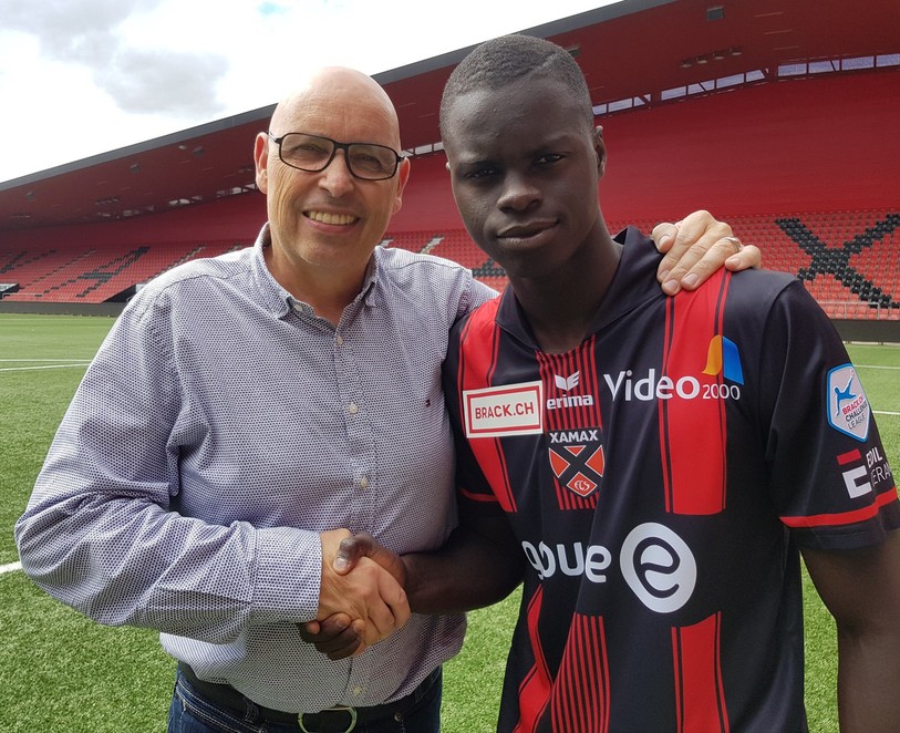 Frederico Da Costa rejoint Xamax FCS pour la saison 2017-2018. (source : Xamax FCS)