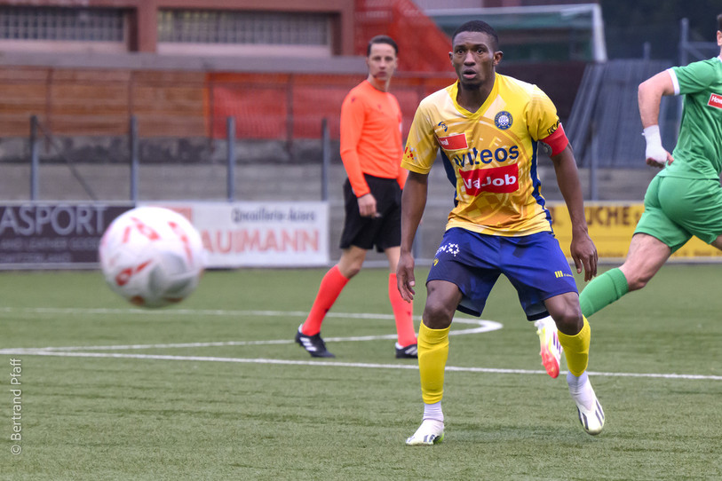 Abdoulaye Keita a libéré le FCC en marquant le 1-0 à la 87e minute de jeu. (Photo : archives, Bertrand Pfaff)