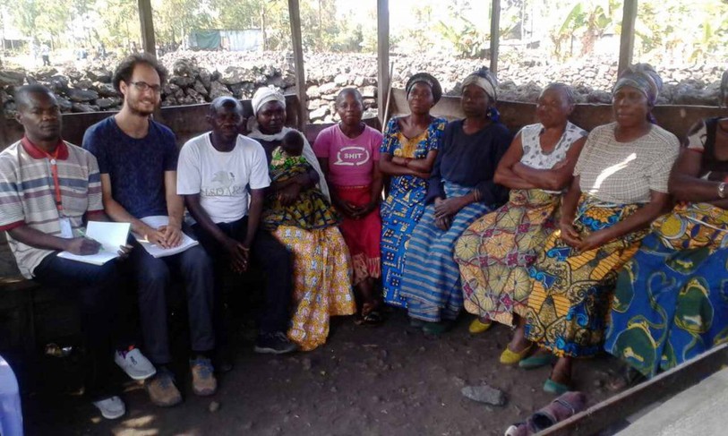 Johan Jaquet est bénévole au Congo pour l'ONG « Épiceries »
