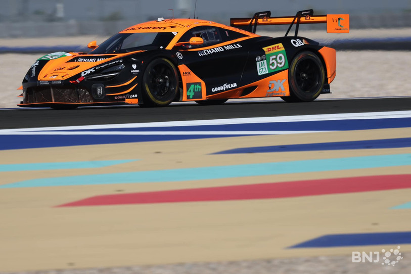 Grégoire Saucy et sa McLaren ne sont pas parvenus à rallier la ligne d'arrivée des 24 heures du Mans. (Photo : United Autosports)