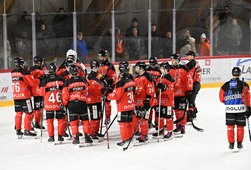 Le HCFM a enchainé une 5e victoire de suite en championnat samedi contre Langenthal. (Photo archives : Georges Henz).