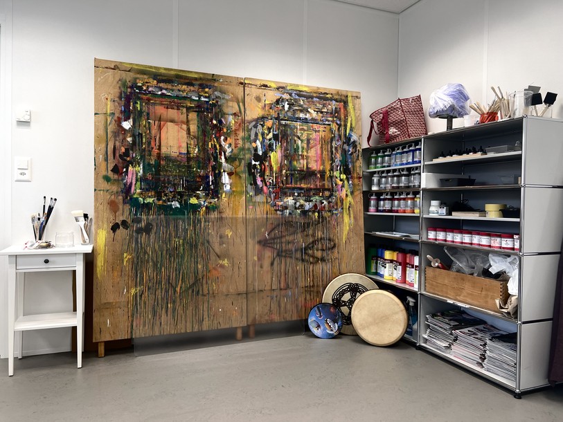 Peinture sur panneaux de bois