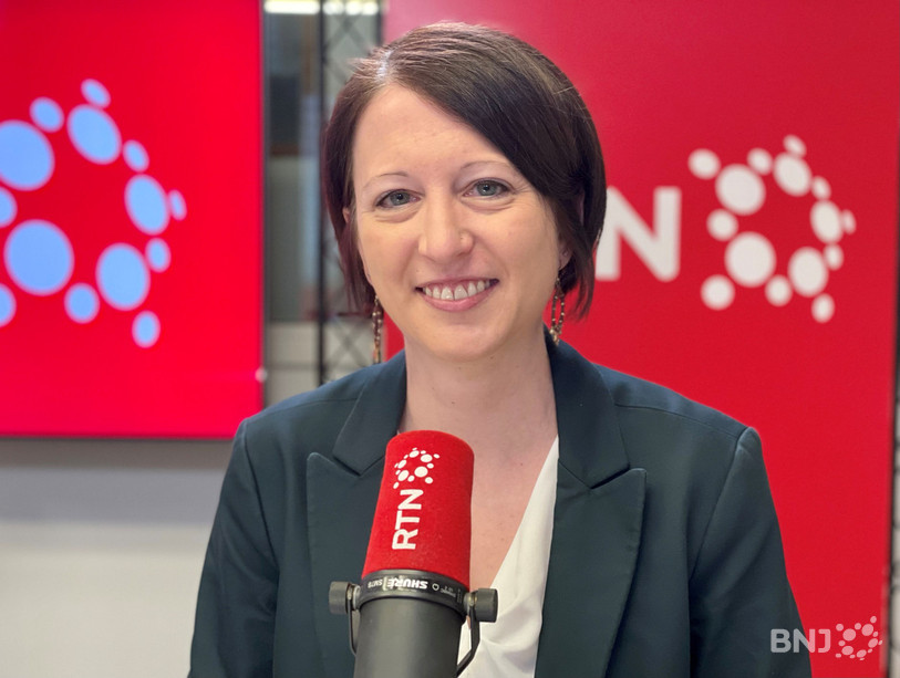Crystel Graf, candidate au Conseil d'État (Parti libéral-radical).