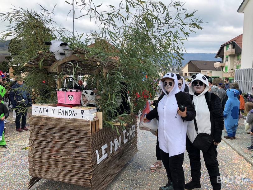Christine et ses pandas.