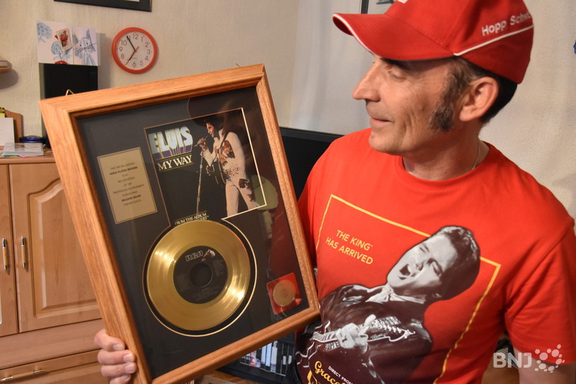 Christian Pantillon avec un de ses titres préférés chanté par le King.