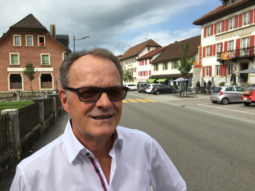Claude Kilcher, candidat PCSI à la mairie du Noirmont