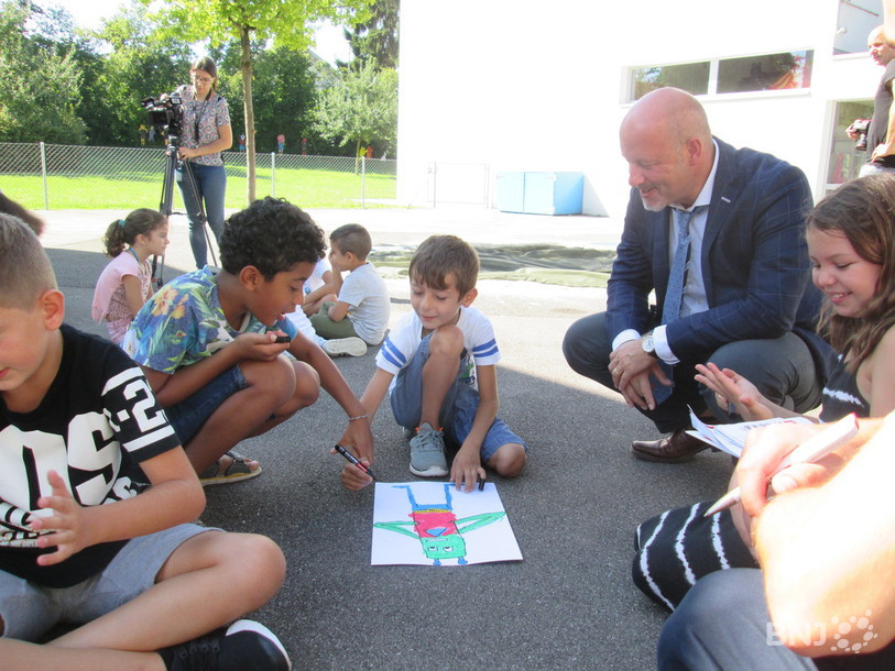 Cédric Nemitz à l'école du Battenberg