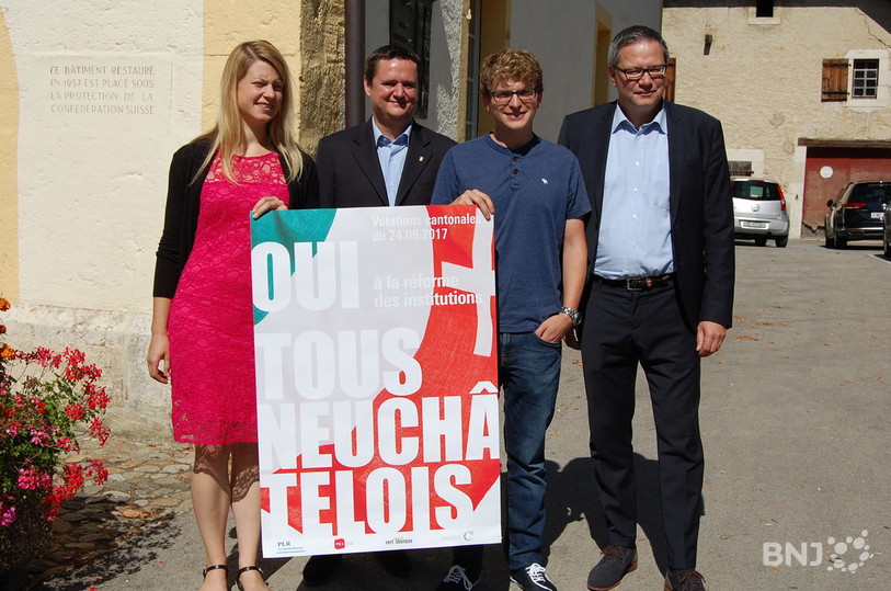 Trois partis et la CNCI unissent leurs efforts pour soutenir la réforme des institutions.