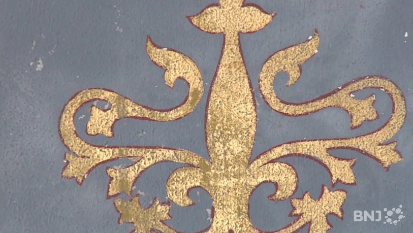Un des motifs découverts à Grandson