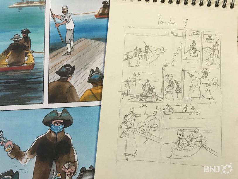 Extrait de la bande dessinée 