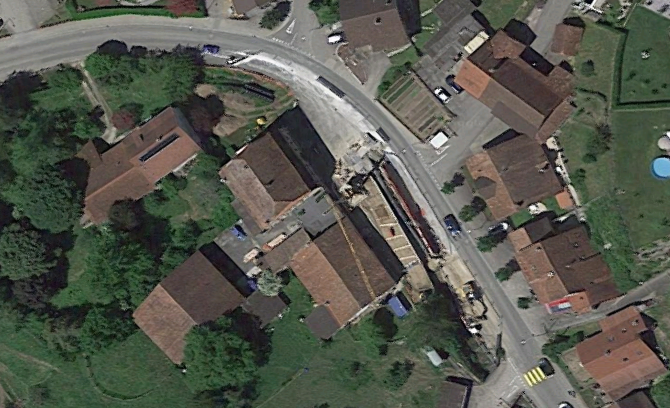 Chantier Cornol