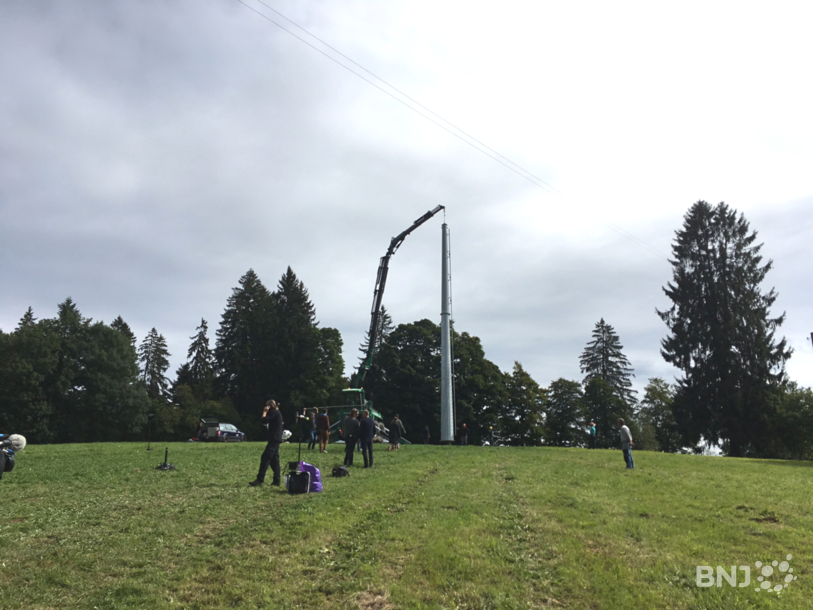 Tournage du film Le Vent Tourne