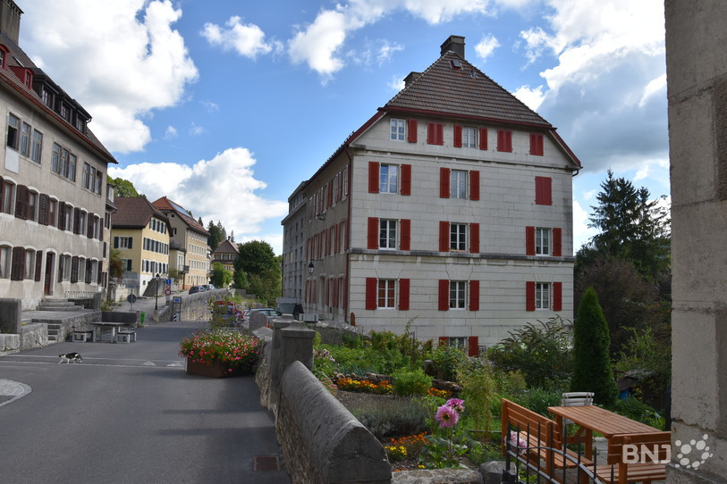 La rue du Crêt-Vaillant.