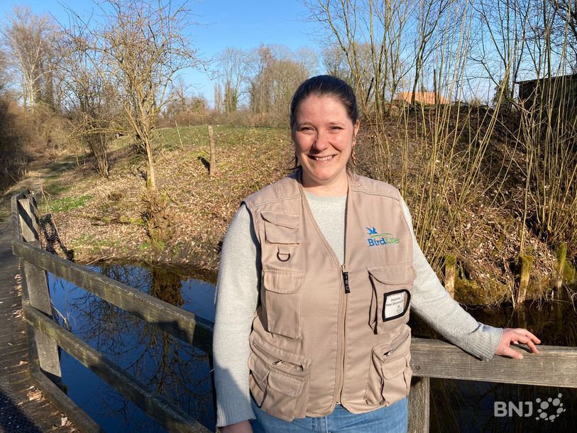 La nouvelle directrice du Centre-Nature Birdlife de La Sauge Delphine Peter-Devenoges.