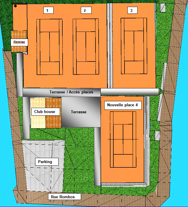 TC Courrendlin, projet 4e court