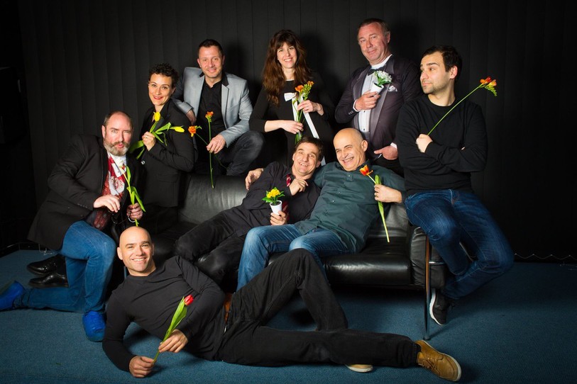 La troupe du Gala François Silvant (source: Studio Camendice)
