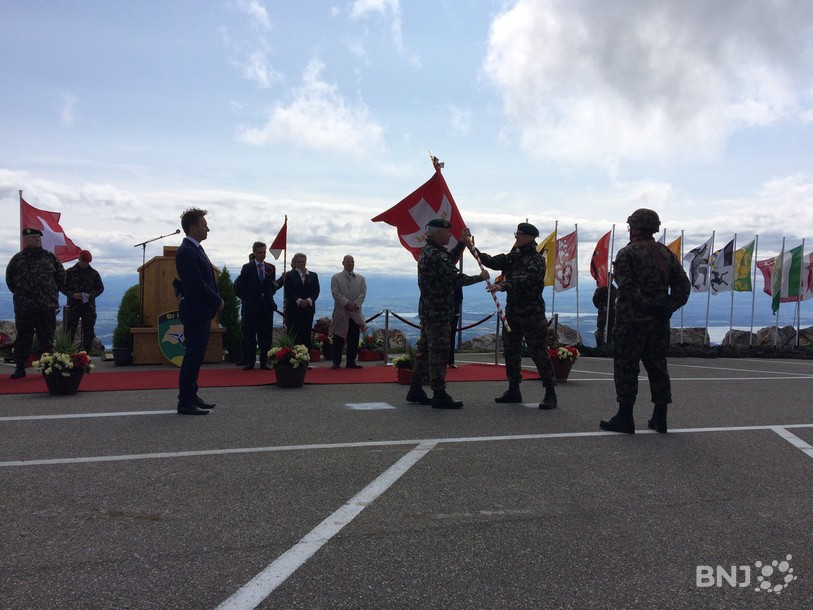 Cérémonie de passation et dissolution de brigade d'infanterie 2 