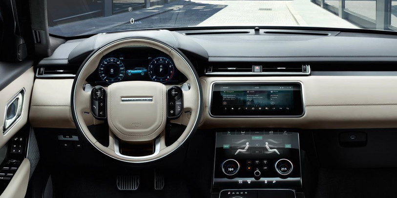 Range Rover Velar habitacle