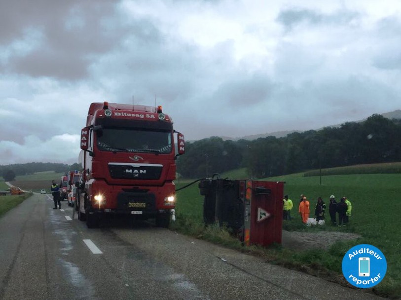 Accident Roche d'Or - Réclère