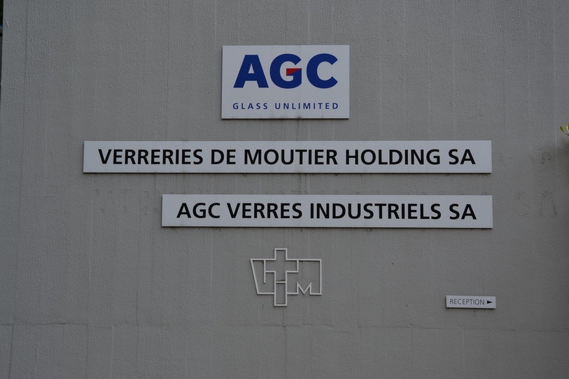 AGC Verres Industriels, verrerie Moutier 