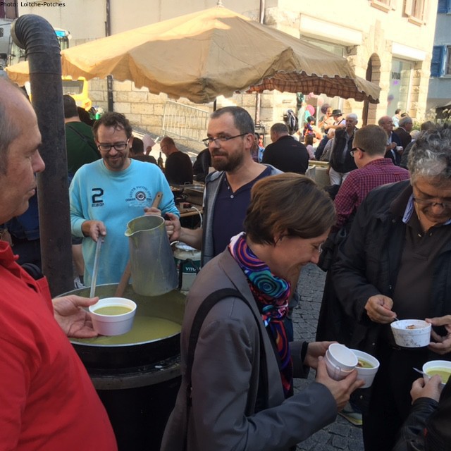 Le concours de la soupe à Moutier avait réuni près de 500 personnes en 2016.