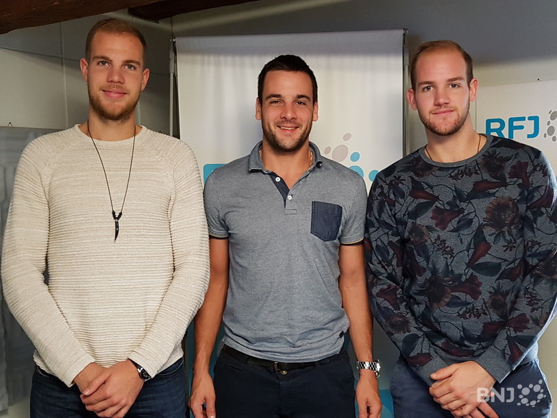 Maxime Montandon, Jordane Hauert, Arnaud Montandon