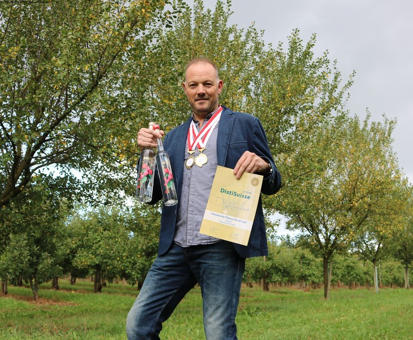 Alain Perret de Porrentruy a décroché une médaille d'or et une d'argent.