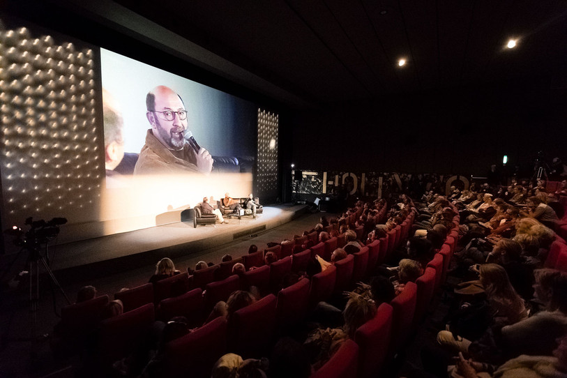 Kad Merad échange avec le public du FFFH