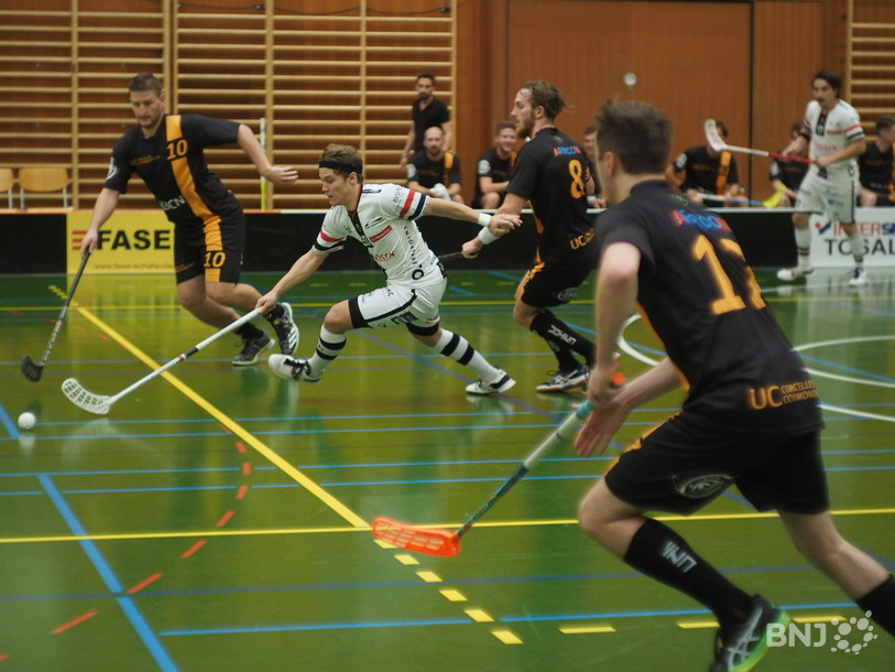 L'équipe du unihockey club Corcelles-Cormondrèche n'est pas parvenue à faire trembler les Grisons.