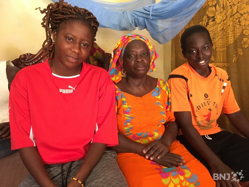 Joueuses et maman