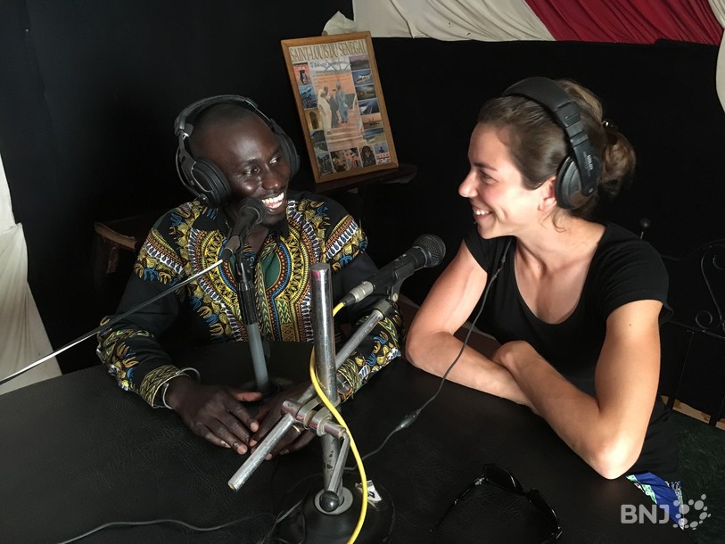 Yves Tendeng et Audrey Fasnacht à Sud FM
