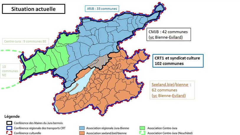 La fusion permettra de simplifier le paysage de la région