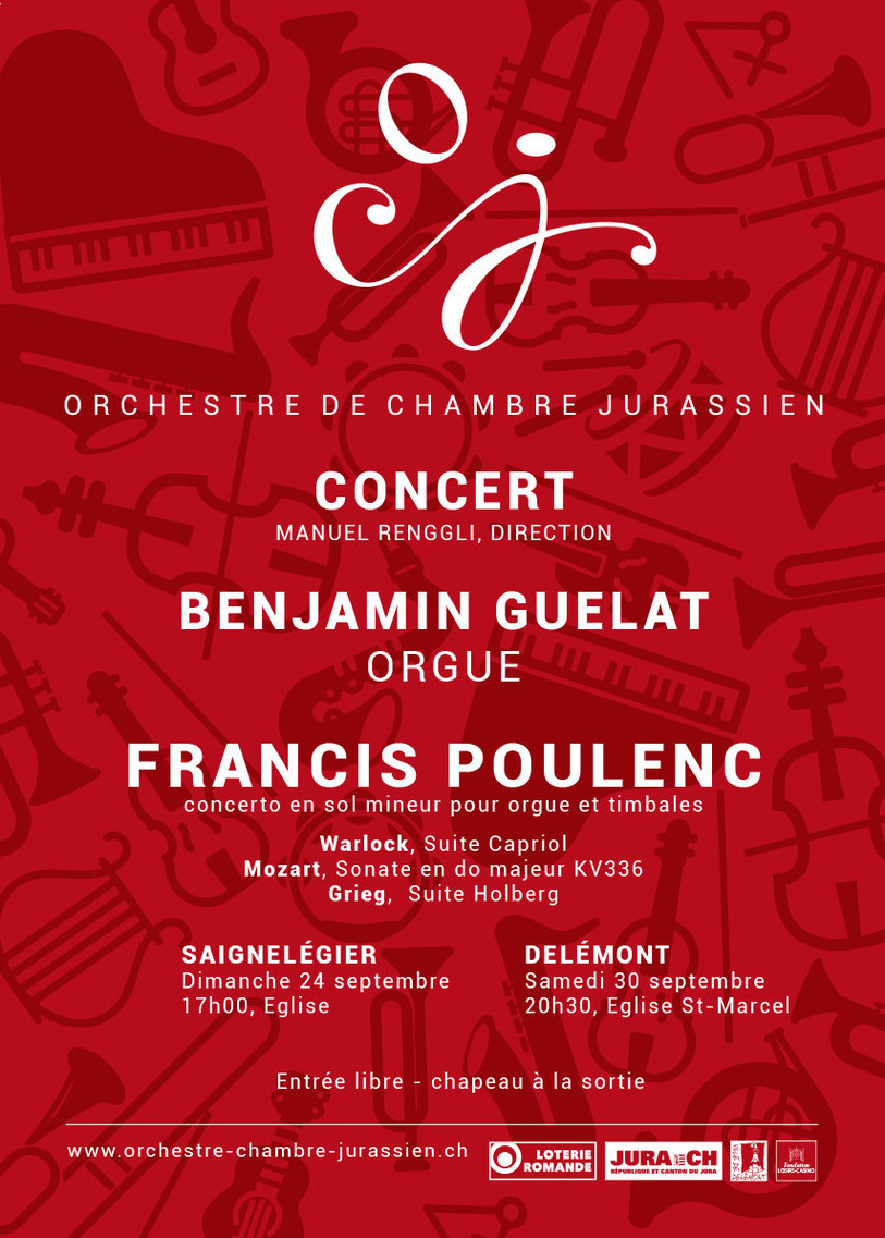 Affiche du concert