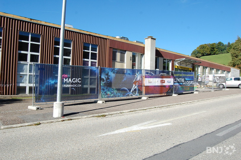 Les travaux sont en cours dans le bâtiment situé au 55 de l'avenue Charles-Naine.